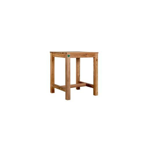 Teak Square Counter Height Table