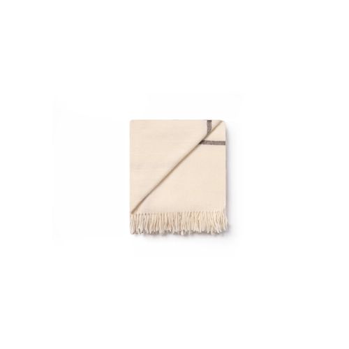 Ruanui Station Lambswool Throw -  Waitoka White