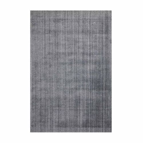 Weave Home Travertine Rug - Pewter | Wool Blend Floor Rug | 2m x 3m