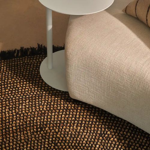 Tribe Home Reef Rug - Black | Round