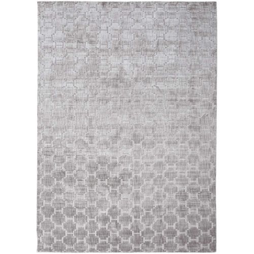 Tribe Home Sanctuary Rug - Grey | 100% Pure Silk