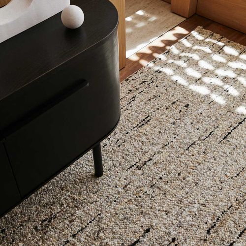 Tribe Home Flint Rug | Natural Undyed 100% Wool Rug