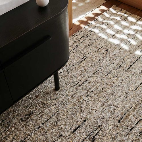 Tribe Home Flint Rug | Natural Undyed 100% Wool Rug