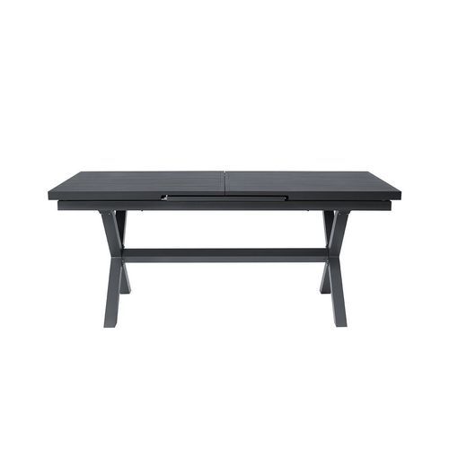 Tuba Outdoor Aluminium Patio Dining Extension Table 180-240 X 100cm