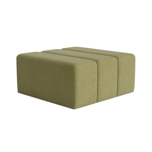 Niche Ottoman Large - Fossil Eucalyptus