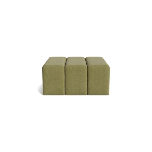 Niche Ottoman Large - Fossil Eucalyptus