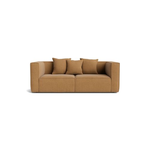 Block 2 Seater Sofa - Fossil Fawn
