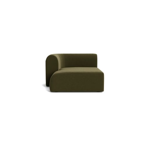 Berg Left Chaise Module - Eden Leaf