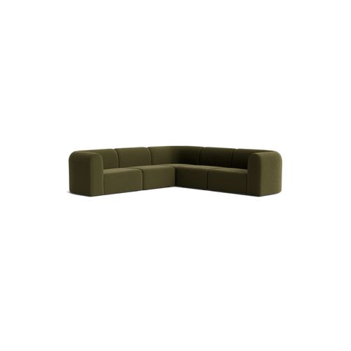Berg Corner Sofa - Eden Leaf