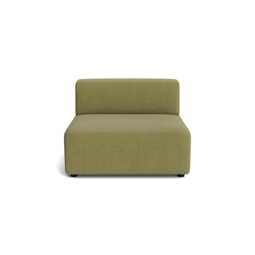 Stretch Armless Middle Module - Fossil Eucalyptus