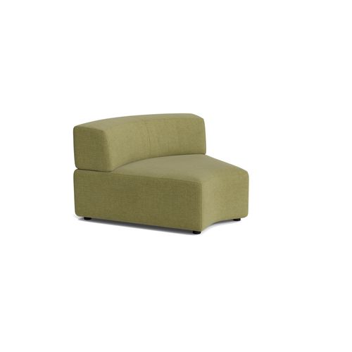 Stretch Angled Corner Module - Fossil Eucalyptus