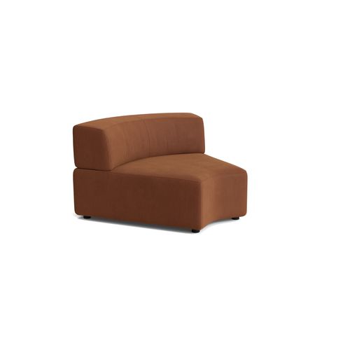 Stretch Angled Corner Module - Corduroy Cocoa