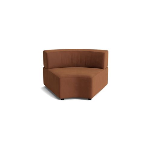Stretch Angled Corner Module - Corduroy Cocoa
