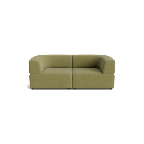 Stretch 3 Seater Sofa - Fossil Eucalyptus