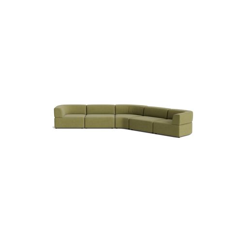 Stretch Large Closed Angle Sofa - Fossil Eucalyptus