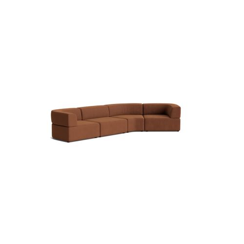 Stretch Closed Angle Sofa - Corduroy Cocoa