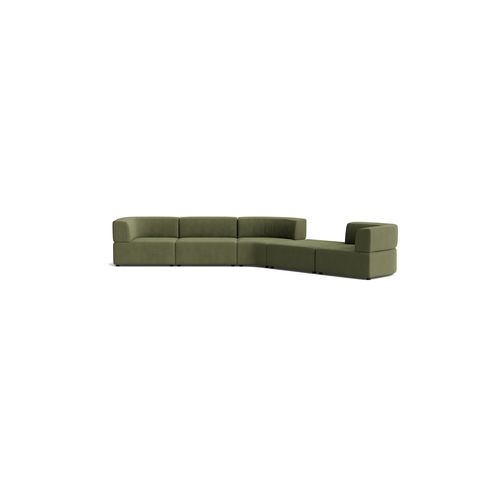 Stretch Large Angled Gap Sofa - Corduroy Forest