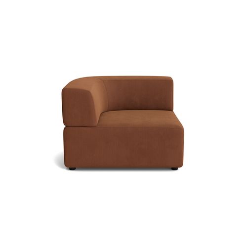 Stretch Corner Module - Corduroy Cocoa