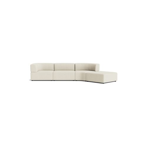 Stretch Open Angled Sofa - Copenhagen Grey