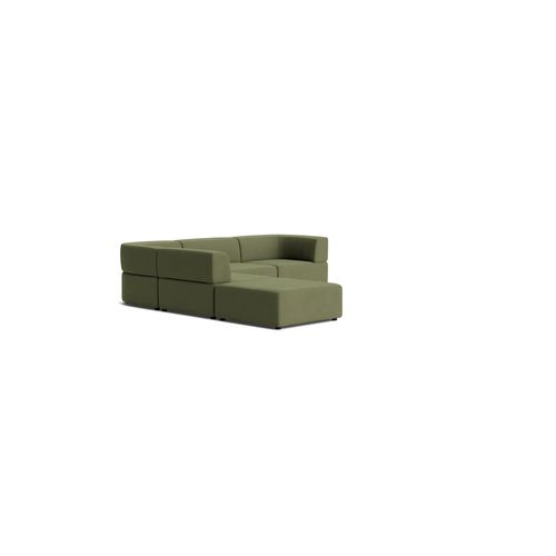 Stretch Open Corner Sofa - Corduroy Forest