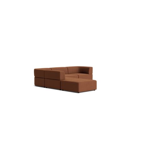 Stretch Open Corner Sofa - Corduroy Cocoa