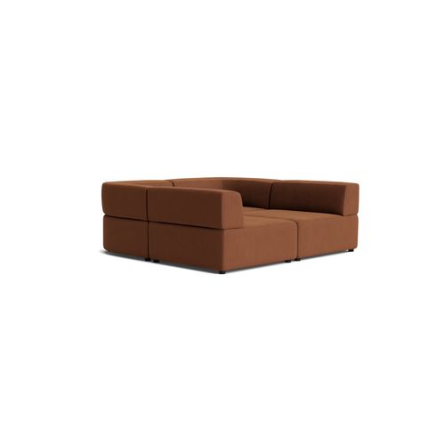 Stretch Pit Sofa - Corduroy Cocoa