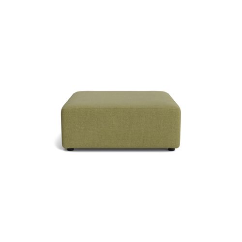 Stretch Ottoman - Fossil Eucalyptus