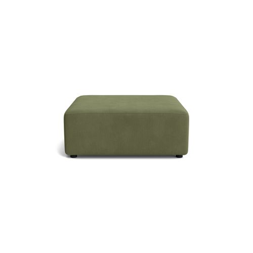 Stretch Ottoman - Corduroy Forest