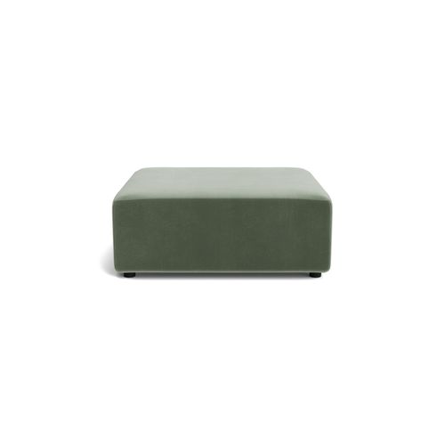 Stretch Ottoman - Opal Ocean