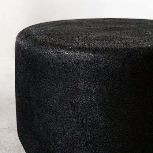 Ubud Harwood Stump w Legs / Black