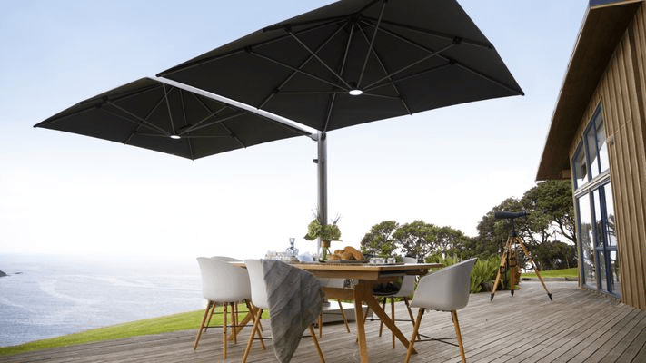 SHADOWSPEC UNITY MULTI-CANOPY CANTILEVER UMBRELLA