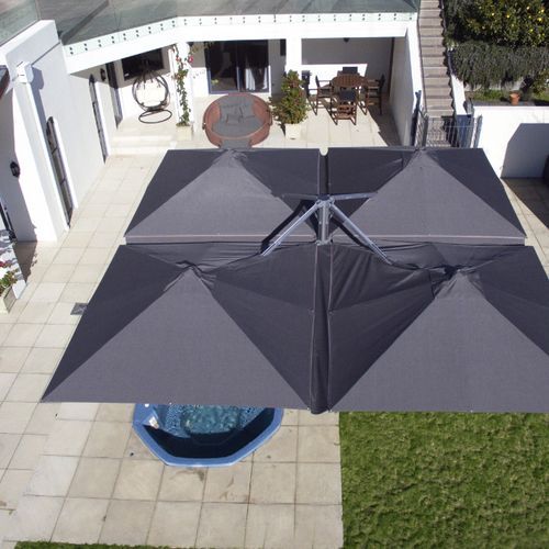 SHADOWSPEC UNITY MULTI-CANOPY CANTILEVER UMBRELLA