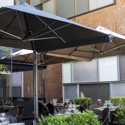 SHADOWSPEC UNITY MULTI-CANOPY CANTILEVER UMBRELLA