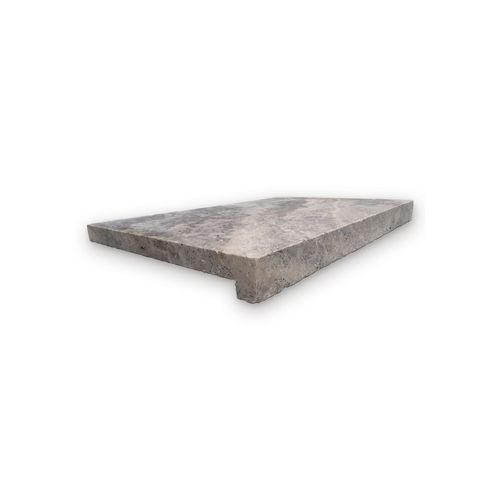 Silver Travertine Coping