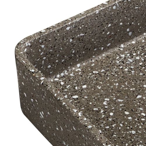 Terrazzo Grey 'Altum' Rectangle 500mm Basin