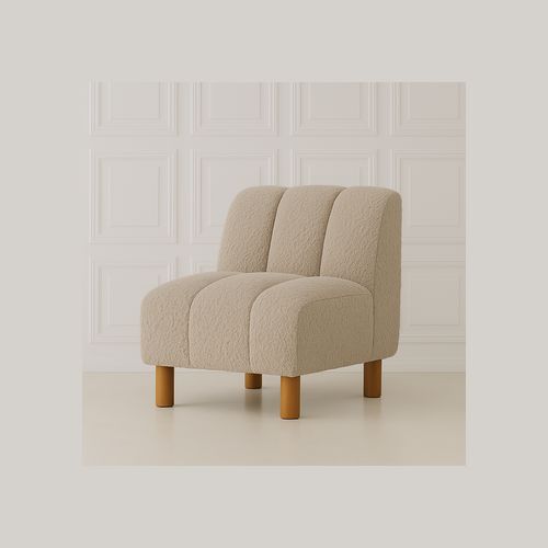 Holland Boucle Occasional Chair - Beige