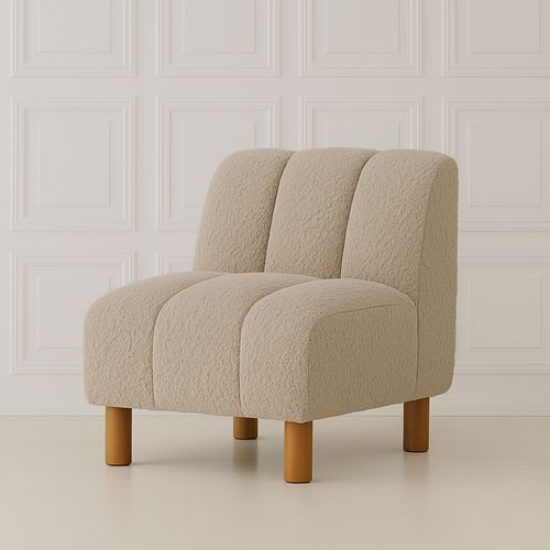 Holland Boucle Occasional Chair - Beige