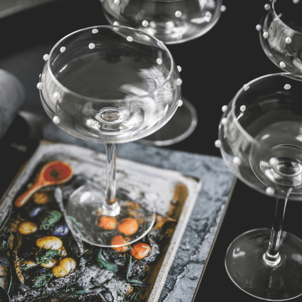 The Perfect Pearl Coupe - Set of 4 Clear