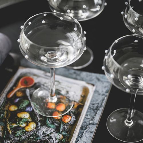 The Perfect Pearl Coupe - Set of 4 Clear