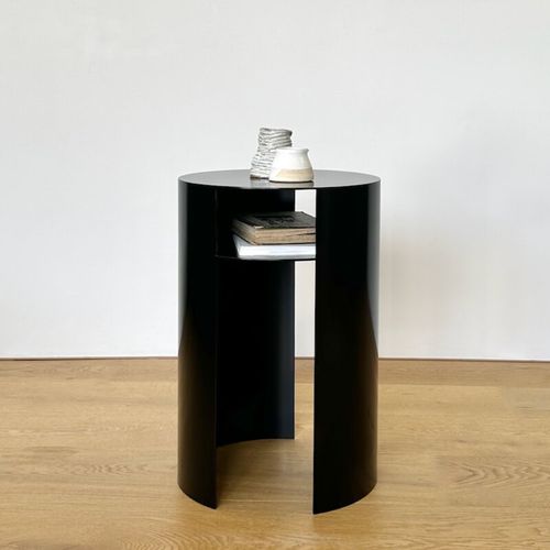 Waipuna Table – Stainless Steel - Black