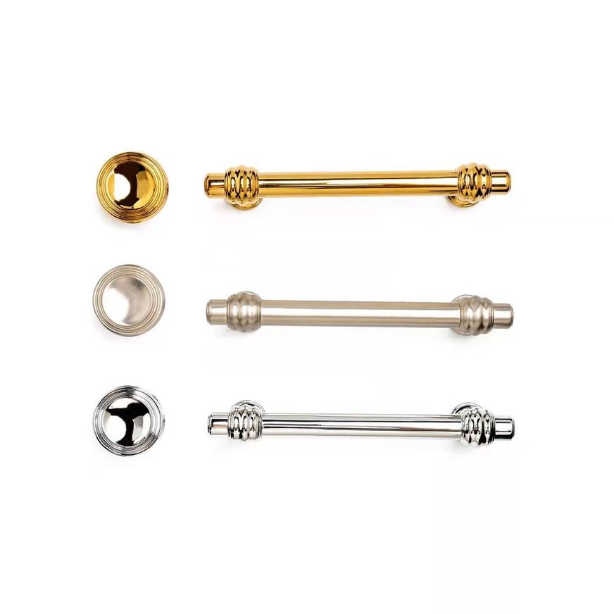 KT&CO Hampton style kitchen handles hamilton Murray Beach chrome/nickel/ brass /black