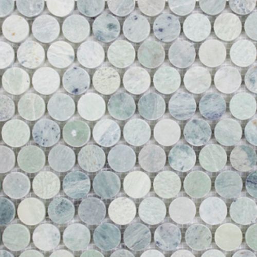 Ming Green Honed Penny Round