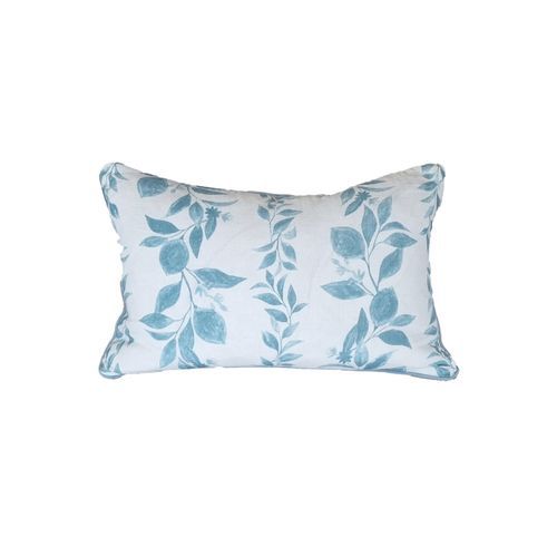 Valla Blue Linen Cushion 40 x 60