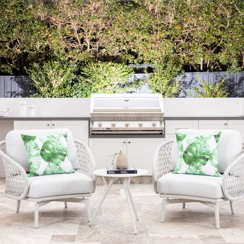 Verona Outdoor Lounge Chair - Light Grey