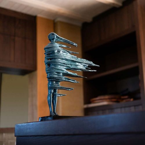 Wind Swept Woman by Bespoke Sculpture