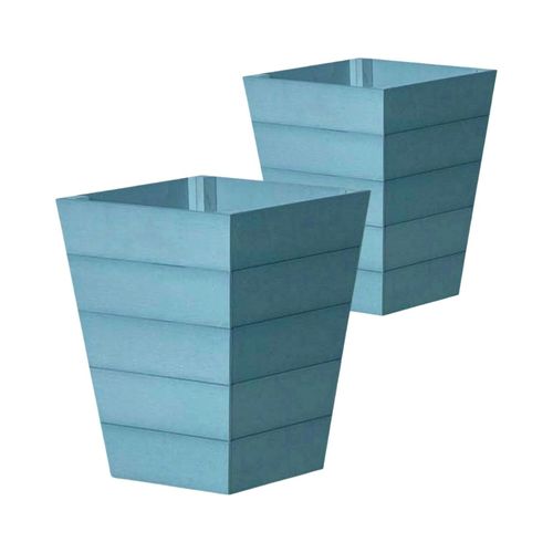 WINAWOOD Planter Pot Set of 2 - Large - Powder Blue