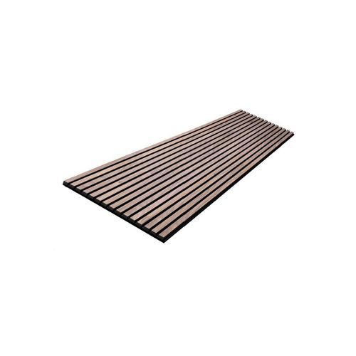WOODFLEX Flexible Acoustic Wood Slat Wall Panel, Walnut Veneer - 2700mm x 600mm