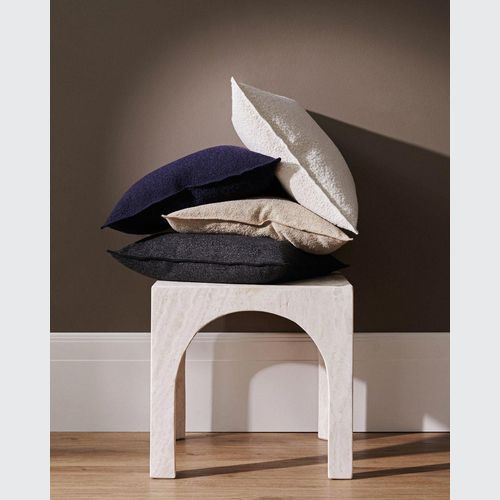 Weave Home Alberto Boucle Cushion - Midnight | 50 x 50cm