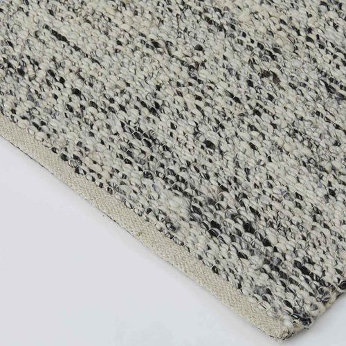 Weave Home Dolomite Rug - Pepper | Wool Blend Floor Rug | 2m x 3m