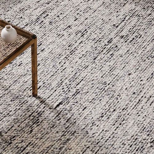 Weave Home Dolomite Rug - Pepper | Wool Blend Floor Rug | 2m x 3m